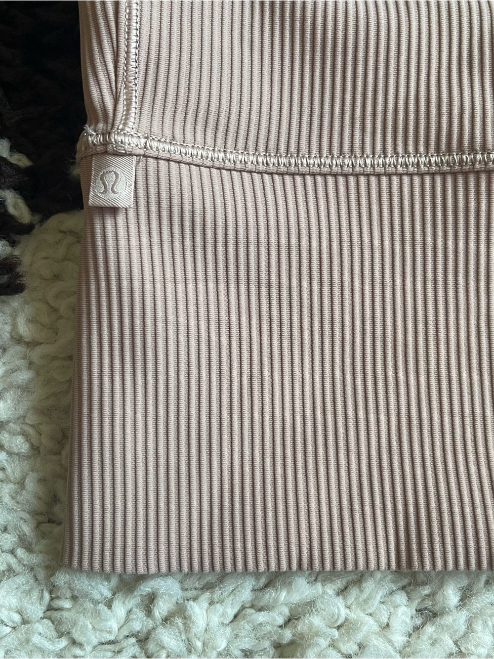 Lululemon Power Pivot Ribbed Tank Top Sz 10 In
Pink Clay - Picture 7 of 8